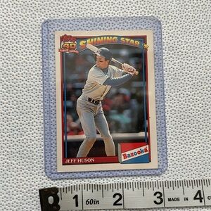 1991 Topps card